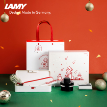 LAMY Lingmei Pen Gift Box New Gingerbread Man Christmas Stationery Set Student Stationery Holiday Gift