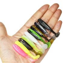 Beauty Energy Heart-action T Tail Soft Fish Soft Bait Road Subbait Swinging Tail Fish Plus Seduces 10 strips 5 5cm2 3g