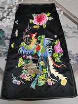 Original National style new womens Suzhou embroidery hand embroidery Palace style Phoenix wearing peony skirt