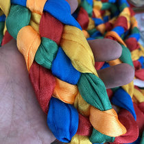 Tibet Lhasa Zaki Temple God of Wealth Temple Zaki Ram photo whip (Zaki Temple system) Color random trumpet