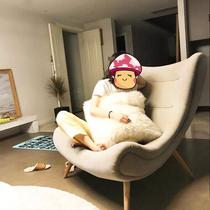 Sloth sofa Nordic Wind Snail Chair Small Family Type Bedroom Balcony Living Room Casual Modern Single Sofa Tiger Chair