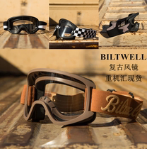 Spot BIltwell retro Harley wind mirror Indian VESPA Triumph motorcycle windproof goggles