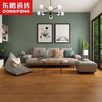 Dongpeng tile Russian maple birch antique brick wood grain living room wood grain tile floor tiles imitation wood wood grain flooring