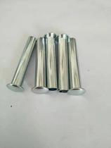All iron galvanized large flat head half hollow iron rivets half hollow rivets hollow iron rivets hollow rivets M8 * 44