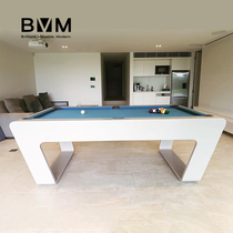 Accord-White (created) pool table standard adult home billiard table American black eight fancy nine ball high end