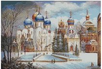 11811 Blue Castle 240-170-60 Cross Stitch Electronic Drawing Redraw Source File XSD