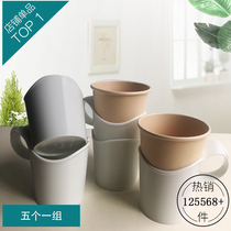 Disposable paper cup cup holder plastic thick tea tray home office Cup Seat 5 20 yuan