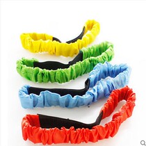 Two-person two-person three-legged ankle bandage Elastic velcro strap Super strong leggings Running game bundle strap