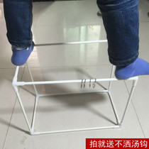 Special bracket inside the food delivery box three-way partition with rice insulation package Meitan takeaway support Rod accessories customization