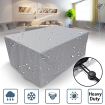 420D Oxford cloth silver gray refrigerator waterproof dust cover cloth modern simple outdoor furniture fabric protective cover