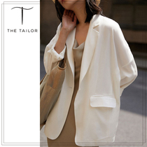 1:1 cut paper pattern kraft paper 20W005 air-conditioned suit lazy off-the-shoulder nine-point sleeve suit coat