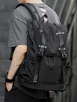 Workerage backpack mens fashion trend leisure high school students schoolbag simple travel backpack computer bag mens bag