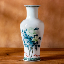 Hunan Provincial Institute of Arts and Crafts Yang Ying Pure Hand Painted Ceramic Vase Flower with a clear incense