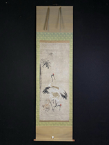 Fun collection] Edo period Tsukura clan Tsukagi Tsukagi Tsukagi Tsukasa map paper vertical shaft
