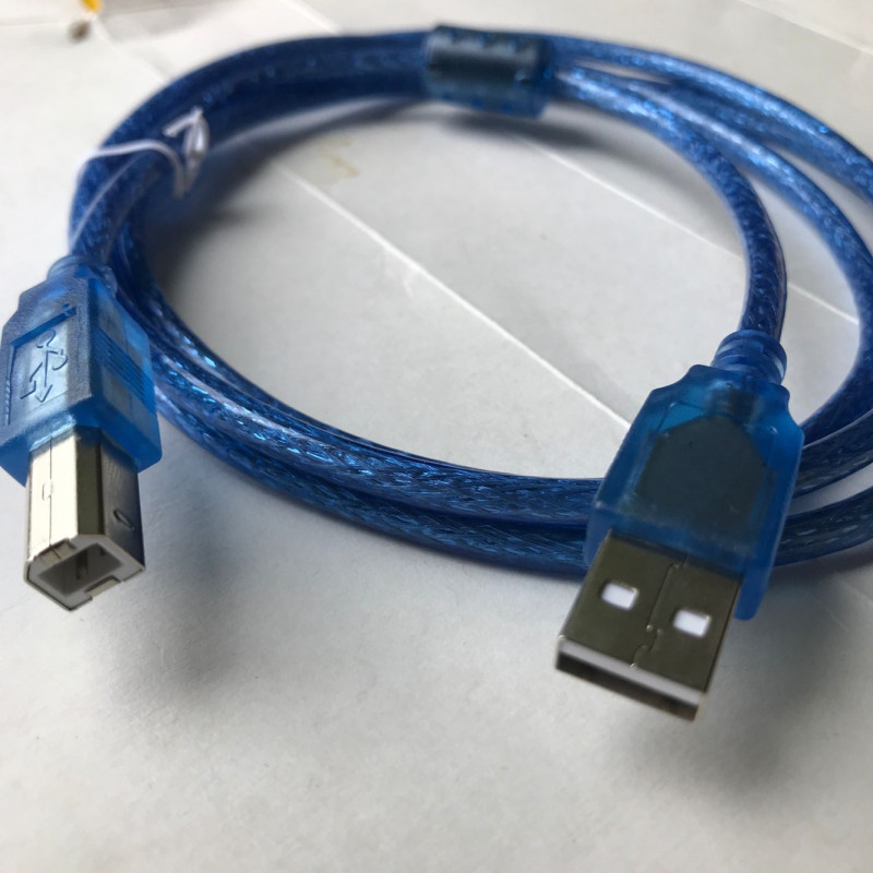 Suitable ZEBRA ZEBRA GK888D barcode printer label machine connected to the host computer USB data cable 3 5 meters