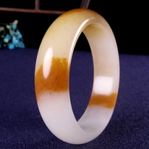 Leakage collection Tianxin Renqin Yunnan Longling Huang Yu Wen Run as Yu jade bracelet hz00178 G