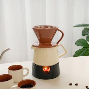 圃梓陶瓷咖啡滤杯手冲咖啡套装过滤漏斗网分享壶咖啡壶咖啡具套装