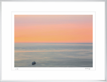 (Mounted) Li Zhenliangs Sea Xihe limited signature version