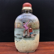 The collection of the collection of the works of the Nasal Smoke Pot in the natural crystal is sent to the friend to lead the