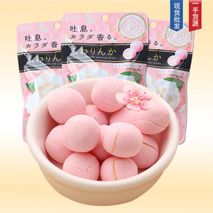 日本进口香体糖网红玫瑰软糖持久接吻吐息糖口气清新