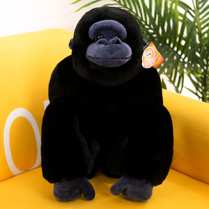 大猩猩公仔金刚玩偶长臂猿布娃娃毛绒玩具黑猩猩猴子生日礼物男生