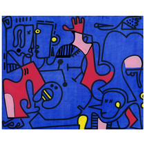 International famous national tide artist Zheng Yuanwei signed a limited print