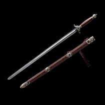 (Mo Dry Sword) Hailong Taiji Provinces master craftsman Ji Satoshi unopened the sword and real sword