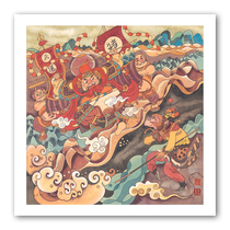 (Grand Holy Opera Tianpeng) Artist Chen Dai Qingxi Journey to the Collection of the Limited Collection (Bottom Price Pick-up)