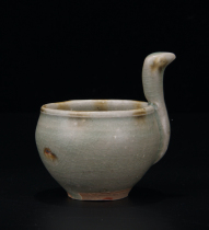 Green glaze point brown color Kui collection Ma Weidu 2015 5 30 program collection Kuang de x3004