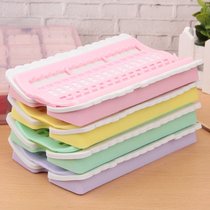 Cross stitch plate with digital color plastic winding wire plate embroidery embroidery Manual storage large hole wire organizer