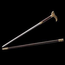 (Mo Gan Jian) Dragon Head Sword Zhejiang Arts and Crafts Master Ji Shaocong has not opened the blade