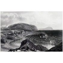 (Recommended by Poly) 19th century Turner copper plate etching Wochet Town