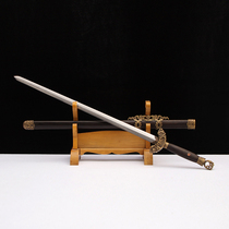 (Artisans second generation) The young meditation Jiang Lihua advanced arts and crafts artist did not open the sword and sword long sword