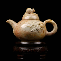 Shoushan stone teapot ornaments 357 1G Zen tea blindly