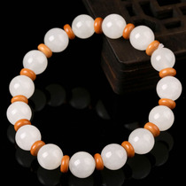 24 16G Hetian jade bracelet simple fashion wear beautifully