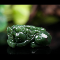 Hetian Jade Jasper carved lucky 89 05G men and womens money transfer jade pendant