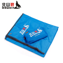 North Mountain Wolf outdoor mat Oxford cloth moisture-proof picnic mat 220*180 mat tent mat camping floor curtain