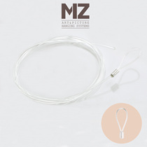 Creative home living room painter art hanging oil painting hook hook imported transparent nylon ring Cable