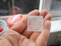 I know the taste of the sea 2cm * 2cm acrylic soap