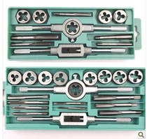 12-piece set of 20-piece set of tap wrench screw wire plate cone tooth combination tap plate pressure tool tapping screw