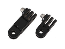Gopro sports camera accessories hero 8 7 6 5 4 3 adapter fixed connection arm helmet bracket extension rod