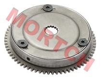 QJ50QT-2-5-18-D Two-stroke transcendent clutch assembly Start disc body JOG 2-stroke 50