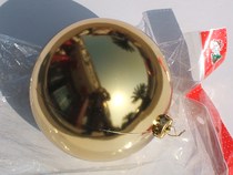 15cm Christmas ball Christmas ornament mirror plating Matt light ball glitter decorative wave ball