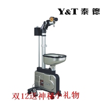 HQ Ted V-988 ball machine 8 rotary floor distribution recycling table tennis ball machine