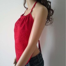 Handmade womens adult belly warm stomach pure cotton sexy classical red belly This life year spring summer and autumn