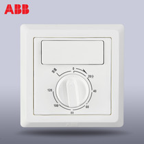 ABB Switch Panel Model 86 Wall Switch Socket De Veil White Single Control Timing Combination Switch AE411