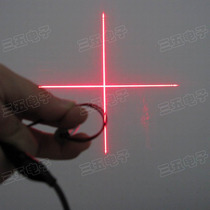 Cross adjustable focal length 5mW red laser head Industrial laser module laser