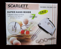 Fat mom prayers and 7-speed electric egg beater power 180W whisk cream protein cake tool