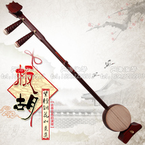 Jinyun red sandalwood copper flower Ruyi head Banhu high sound professional performance entrance examination music instrument national pull string