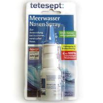 Spot German imported tetesept nasal wash Natural seawater salt Nasal spray Tongrun nose 20ml